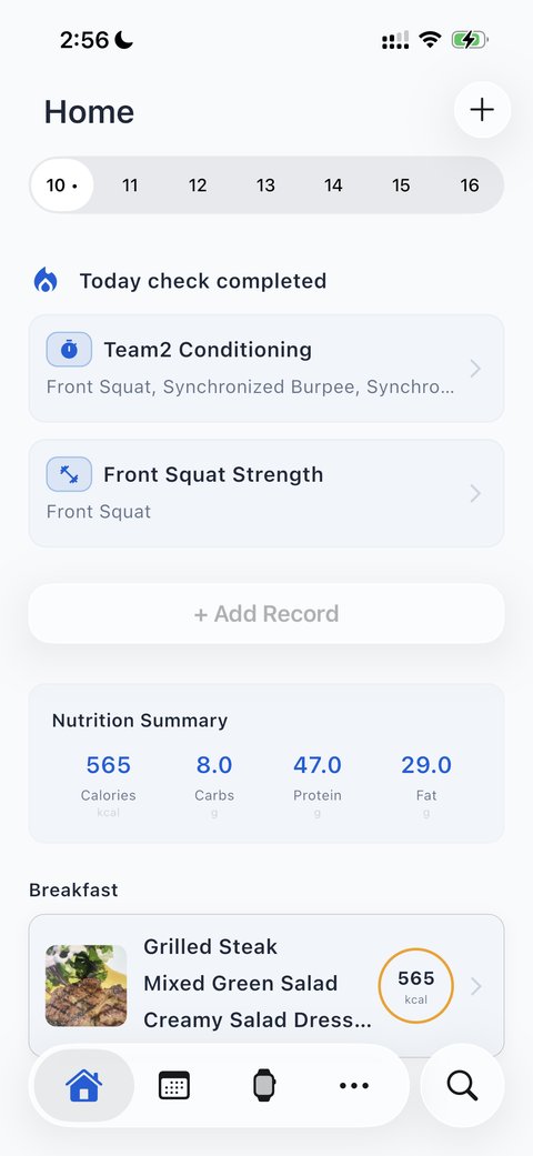 Phone taking photo of whiteboard