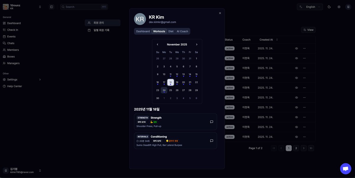 Member Management Dashboard